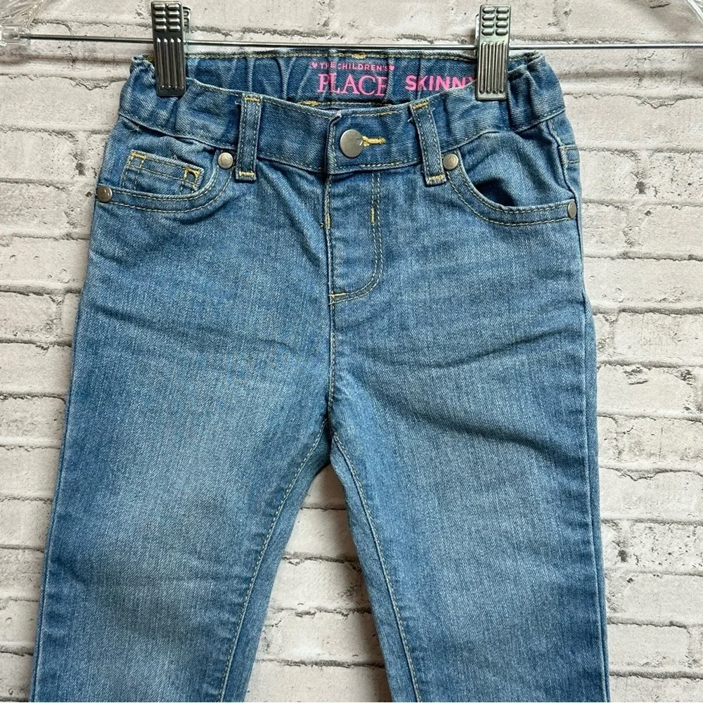 The Children's Place Girls Toddler Size 4T Skinny Blue Jeans